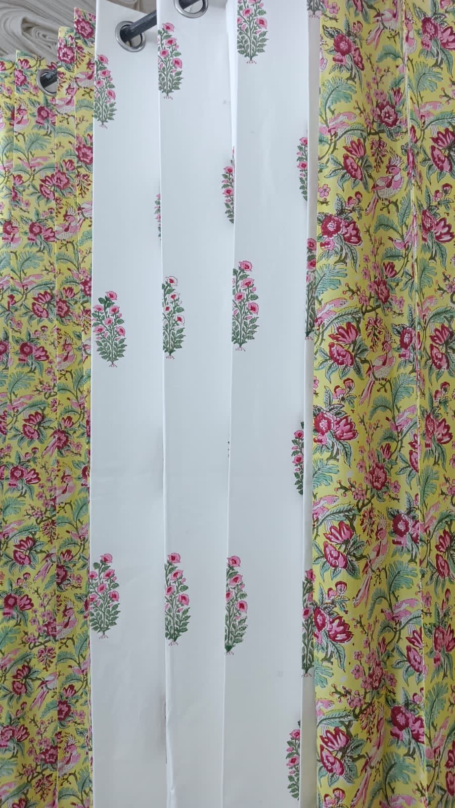 Jaipur Handmade Cotton Curtains Manufacturer
